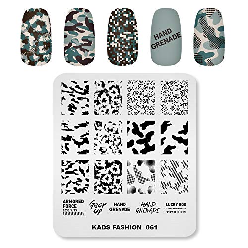 KADS Modelo de unha Série de moda de estampagem da unha Nail Diy Tool Manicure Decoration