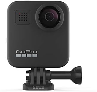 GoPro Max - Câmera tradicional 360 e à prova d'água com tela sensível ao toque 5.6k30 hd vídeo 16.6mp 360 fotos 1080p estabilização de transmissão ao vivo