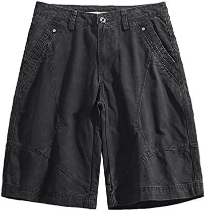 Shorts de carga para homens, grandes e altos e altos arredores de fit shorts elásticos shorts esportes shorts leves casuais calças