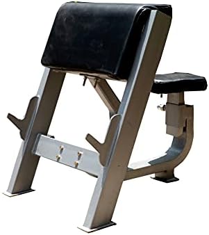 Fitness Youth® Preacher Curl Banco de Peso Banco Sosado Braço Isolado Barbell Dumbbell Biceps Station Home Gym