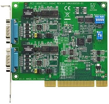 Placa de circuito, 2 porta RS232/422/485 PCI Comm Card com Surge