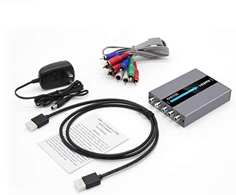 Componente para conversor HDMI com função Scaler, conversor Easycel YPBPR para HDMI, 5RCA RGB para