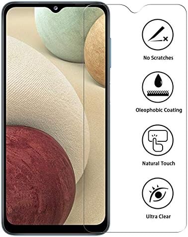 Xunylyee 3 pacote, compatível com o protetor de tela Galaxy A13 5G, fácil de instalar vidro temperado sem bolhas para o Galaxy A12/ Galaxy A13