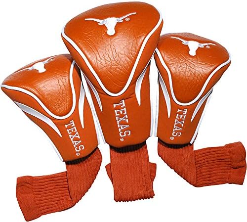 NCAA Texas Sports Team Logo 3 Pack Contour Sock Headcovers