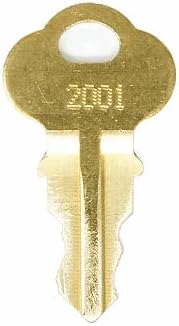 Chaves de substituição do Compx Chicago 2517: 2 chaves