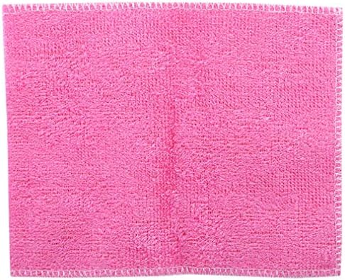 Panos de limpeza de microfibra Disters de pano de prato carro banheiro de banheiro de limpeza multiuso trapos de prato para casa, qualidade rosa adorável e durável