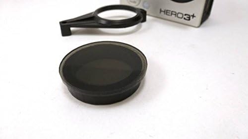 Hero3 3+ curto e curto protetor e densidade neutra no filtro de lente - acrílico