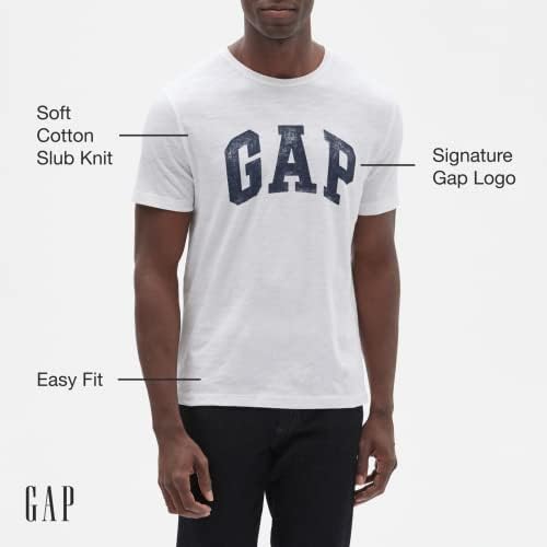 T-shirt do logotipo de manga curta do Gap Men