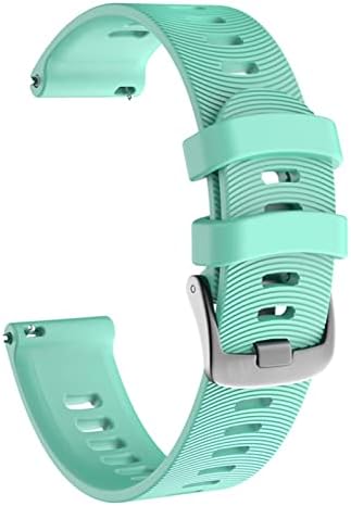 Ilazi 20mm Sport Silicone Watch Band Strap for Garmin Forerunner 245 245m 645 Vivoactive 3 Vivomove HR Smart Bracelet Pulset