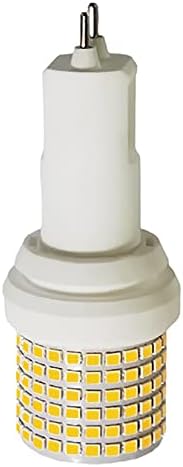 Lâmpada de lâmpada LED de LED 20W Lâmpada de milho G12 Base de agulha dupla 130W G12 Lâmpada de halogeneidade de metal equivalente para corredores de lojas Luzinagem de destaque para armazenamento de garagem 3000k Warm White AC85-277V Pacote de 1