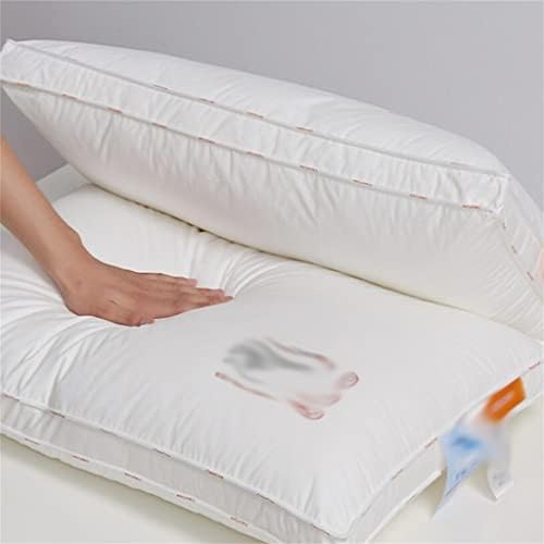 Liuzh Pillow Core, doméstico único Um par de travesseiros de sono sem colapso, confortável e macio