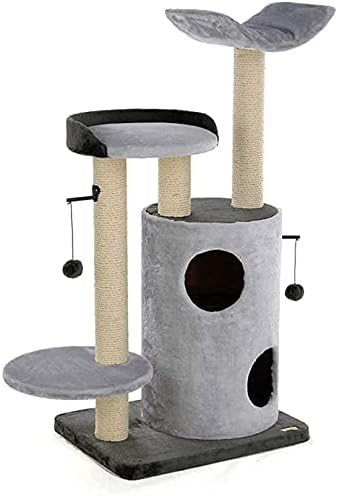 Haieshop Cat Tree Scratching Post Cat Tower Cat Litter Integrated Cat Salbing Frame Plataforma de salto de gato