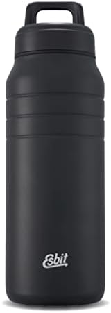 Esbit Thermo Flask majoris | Aço inoxidável | BPA livre | Preto, prata | 1L & MAIS | Grande
