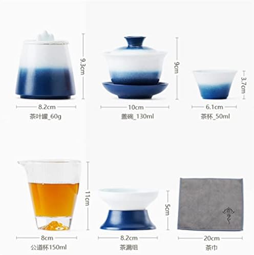 Ganfanren Ceramic Travel Tea Set