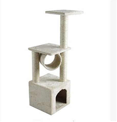 MJWDP CATS TRADE TROOTO DO TRADO MULTI-camada com Hammock Cats House Furniture Scretanding Wood Posts