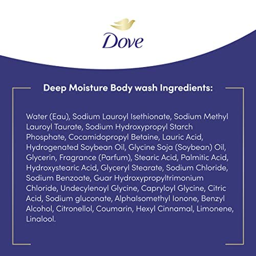 Faça uma lavagem corporal de umidade profunda para a pele seca hidratante de lavagem corporal transforma até a pele mais seca em um chuveiro, 22 fl oz