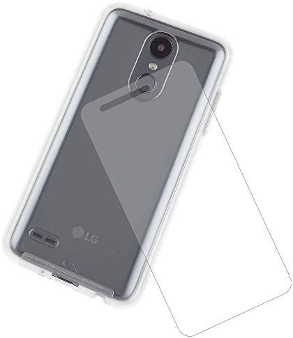 Case -Mate - LG K40 Case + Glass Screen Protector Pacote - resistente - claro
