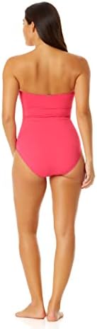 Anne Cole Cole Twist Standard Front Shirred One Piece Swimsuit