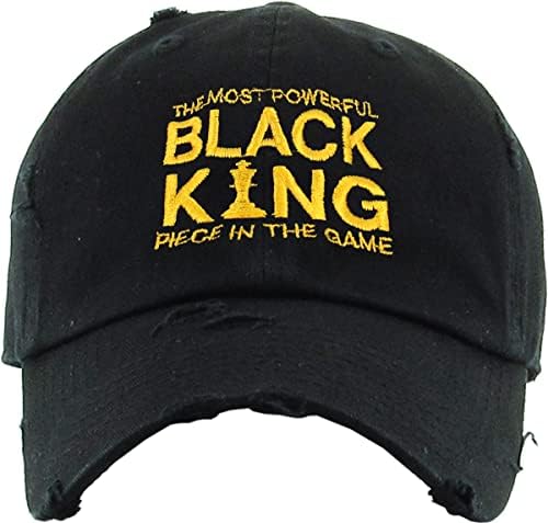 Black History Month Fist Black Power Fight Vintage Cap angustiado