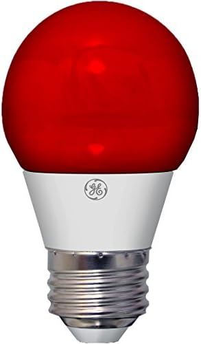 Iluminação GE 92138 LED, lâmpada A19 de 400 lúmen com base média, luz preta, 1 pacote, Blacklight
