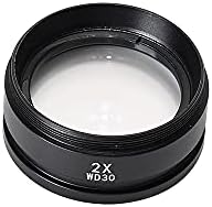 Microscópio estéreo de hayear lente de lente Auxilialialy Lens SZX Barlow 48mm