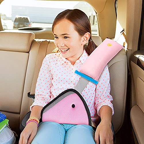 R Horse 4pack com cinto de segurança tampas de cinto de segurança para crianças, ajuste as ombreiras almofadas de almofada de testa macia cinta de segurança da tira da tira da cabeça para crianças