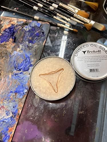 Limpador de pincel de tinta a óleo da Trekell Liness - Limpador de pincel de tinta de óleo livre de solvente