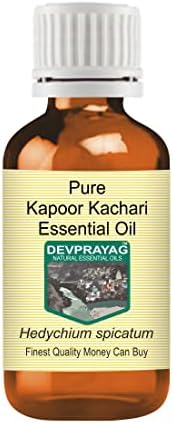 DevPrayag Pure Kapoor Kachari Essential Oil Steam destilado 50ml