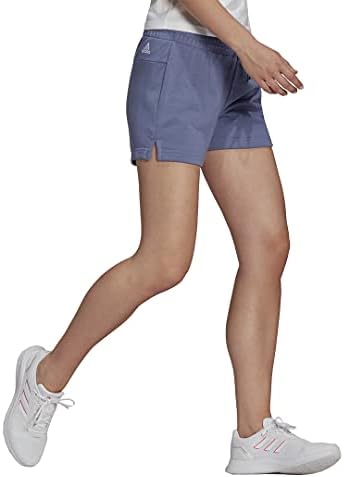 shorts de logotipo essenciais femininos da Adidas