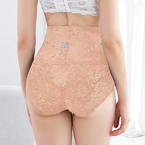 Calcinha de laca de cintura alta para mulheres Sexy pura roupas íntimas Hollow Out Hipsters Briefs Cheeky Lingerie Underpants