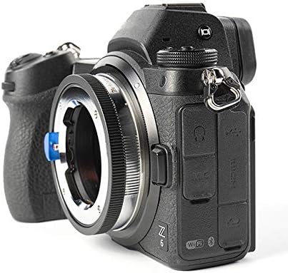 7 Artesãos LM-Z Close Up Focus Macro Focus Lente Anel para lente Leica M Mount para Nikon Z Mount Mirrorless Camera Body Black
