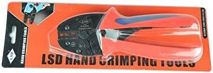Koaius Crimping Stripper & Crimper Tool 4-10mm2 Piladores de crimpagem Manual de prensagem de aparelhos elétricos da manga da ferramenta, alicate de alicates de economia de energia