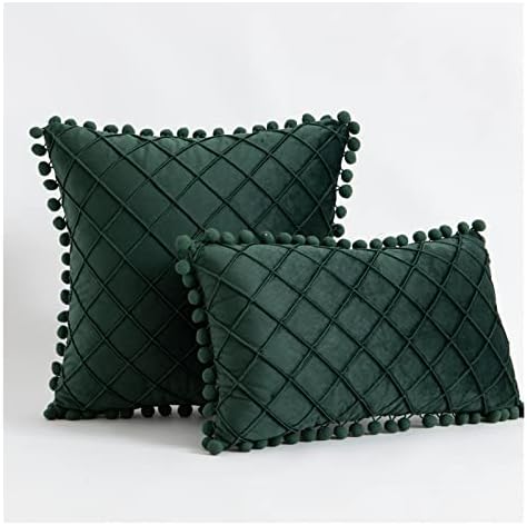 KFJBX Veludo macio travesseiro xadrez de travesseiro de travesseiro de travesseiro de travesseiro de travesseiro
