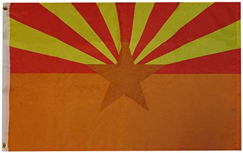 American por atacado Superstore Arizona Segurança Estadual Orange Premium Qualidade 100D Tecido Poly Nylon 2x3 2'x3 'bandeira