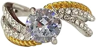 2023 Anel de zircão de diamantes requintado para mulheres de jóias de jóias de jóias para mulheres anéis de ensino médio para mulheres