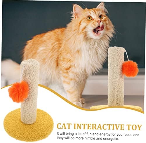 IPETBOOM 3PCS CAT Toy Toy Toy Kitten Toys escalando Toys Toys Cat Toys Toys Confortável Kitten Scratcher Scratch Post Campe