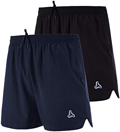 Shorts de treino masculinos de seda de seda estiram shorts de corrida rápida seca shorts de verão com