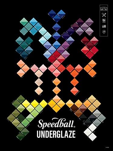 Speedball Undergleze Sampler Pack, 2 onças de escalas, variedade de cores 2020