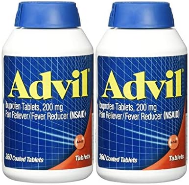 Comprimidos Advil, 200 mg, 300 comprimidos revestidos, pacote de 2