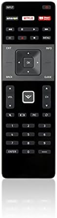 Vinabty XRT122 Substituição de controle remoto para Vizio LCD LED HD TV E28HC1 E24C1 D55U-D1 D55UD1