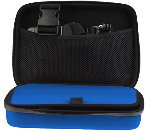 Navitech Blue Heavy Duty Rugged Case/capa compatível com a câmera de ação Nilox Mini Up
