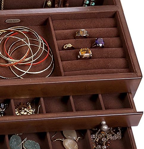 MELE & CO Brigitte Wooden Jewelry Box