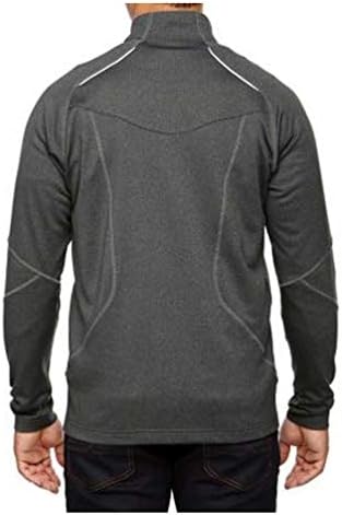 EUA Hóquei Hóquei Men's Zip Gravity Performance Fleece Jacket Athletic Sweetshirt cinza