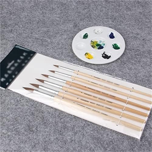 Lukeo 6 PCs Pen caneta aquarela conjunto de pincel de óleo Conjunto de peças de pintura de arte Pintura