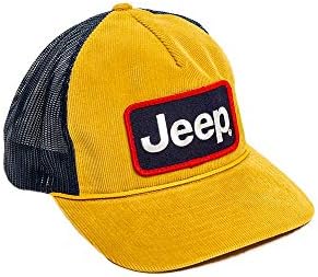 Jeep Premium Richardson Troutdale Patch Hat - Gold, Marinha
