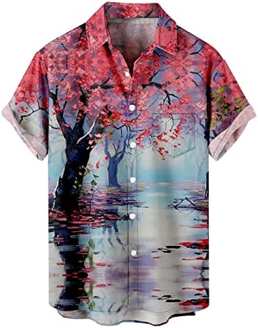 Xxbr 2023 Novo 2023 havaí impressão plus size camisas masculinas camisas personalizadas para homens masculino Tops de verão