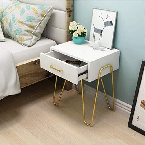 Mesa de cabeceira de metal sxds ， mesa de cabeceira para o quarto do sofá -lateral mesas com as pernas da gaveta