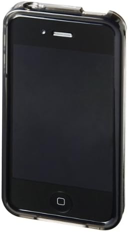 Sanwa Supply PDA-iphone 68BK CRISTAL HARD CASE para iPhone 4 preto