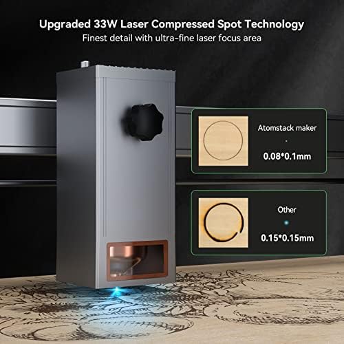 Atomstack x30 Pro gravador a laser +r1 rotary +f2 +ac1 câmera
