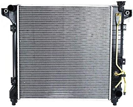 Novo radiador rareelétrico compatível com Dodge Dakota 3.9L 5.2L 1997-1999 52028775AC CH3010136 AUX